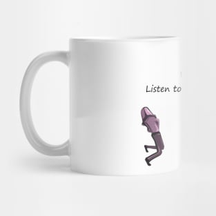 Fish and man Mug